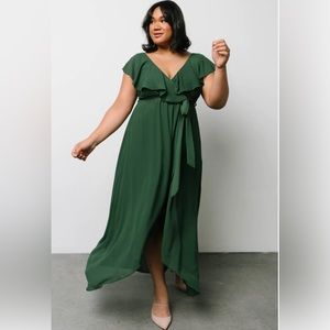 Baltic Born Katya Ruffle Maxi Dress